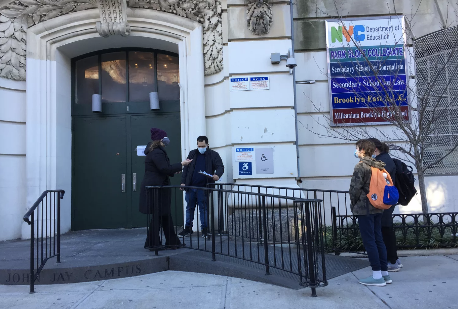 NYC high school buildings will reopen in March. Sports are set to resume in April. NYC high school buildings will reopen in March. Sports are set to resume in April.